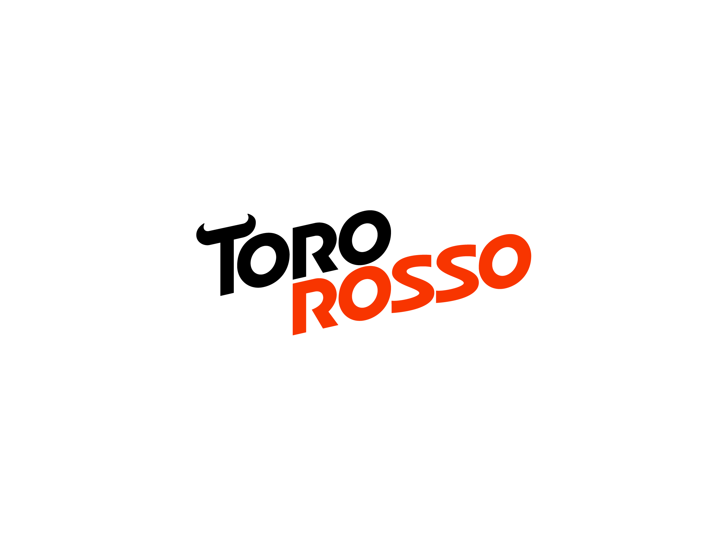 wordmark logotype toro rosso concept redesign dynamic by mihai dolganiuc design