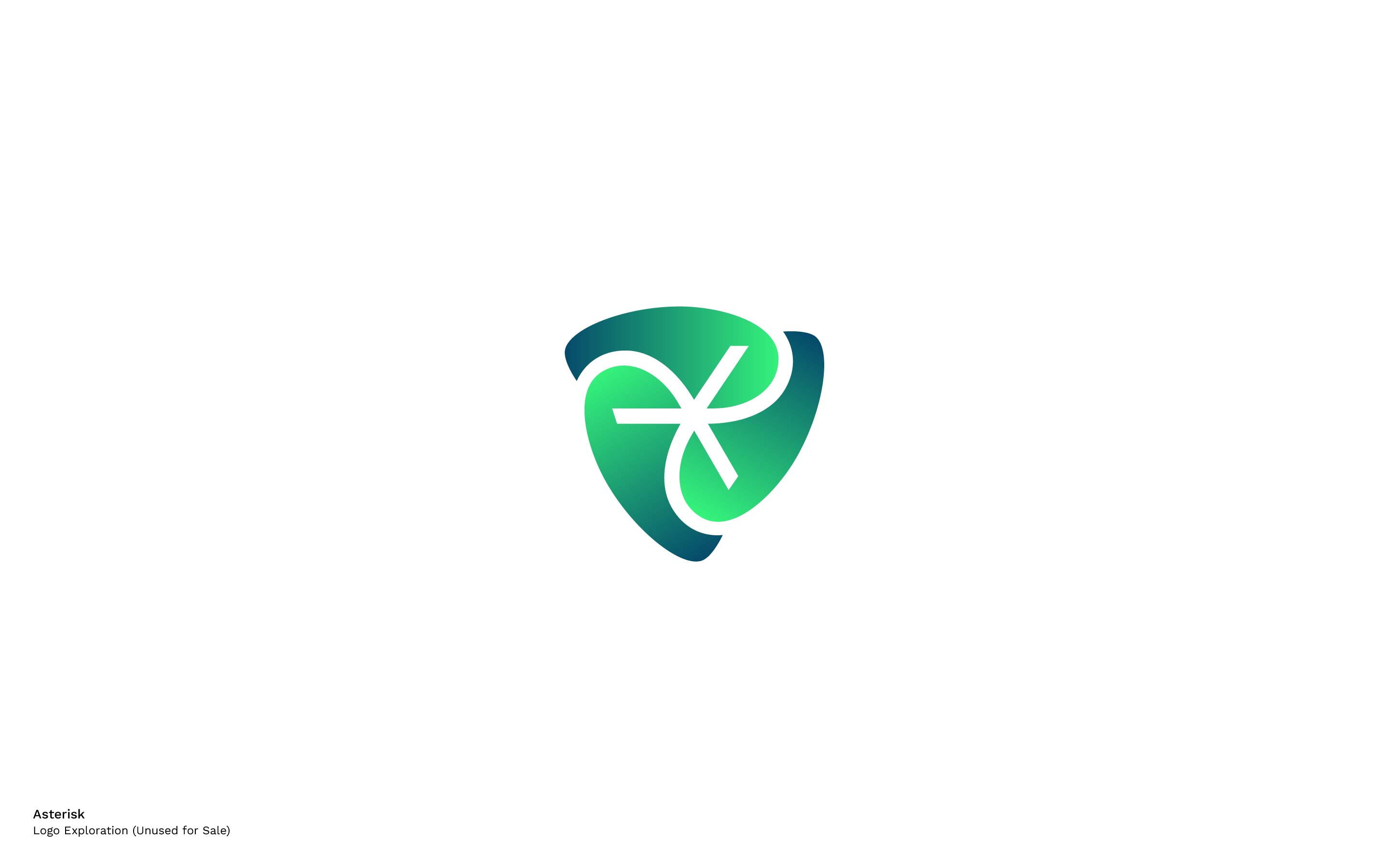 logo design based on asterisk negative space by mihai dolganiuc design