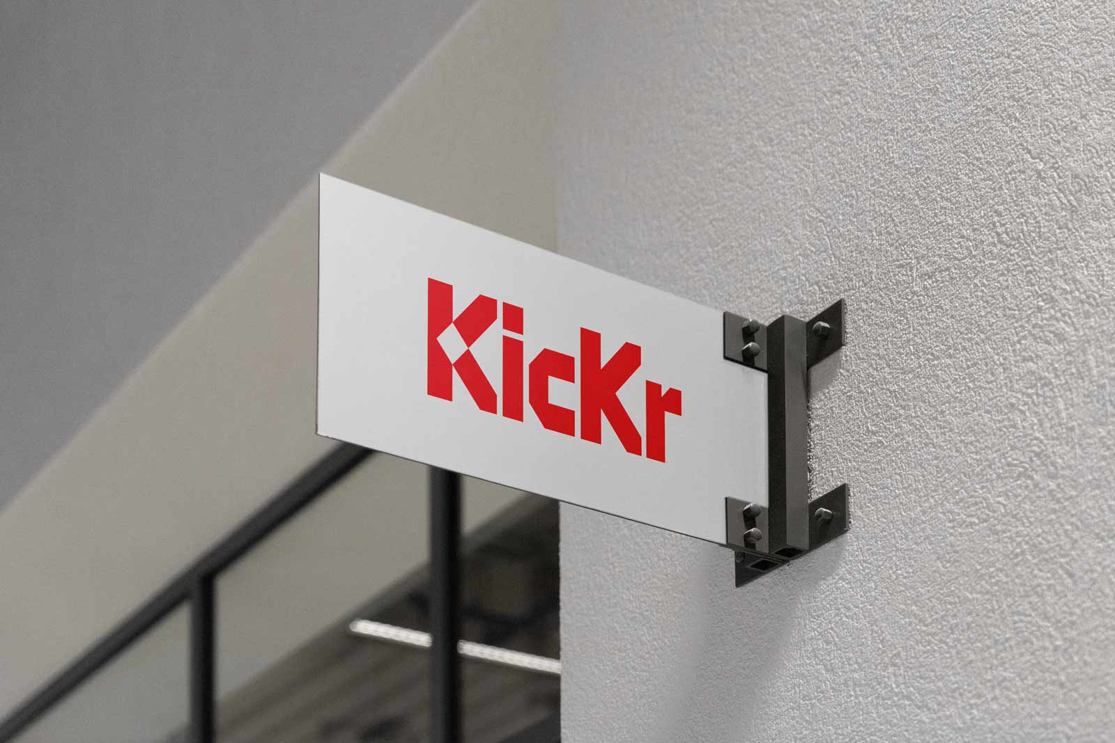 brand applications design wall signage wordmark online casino dice play luck negative space mihai dolganiuc design