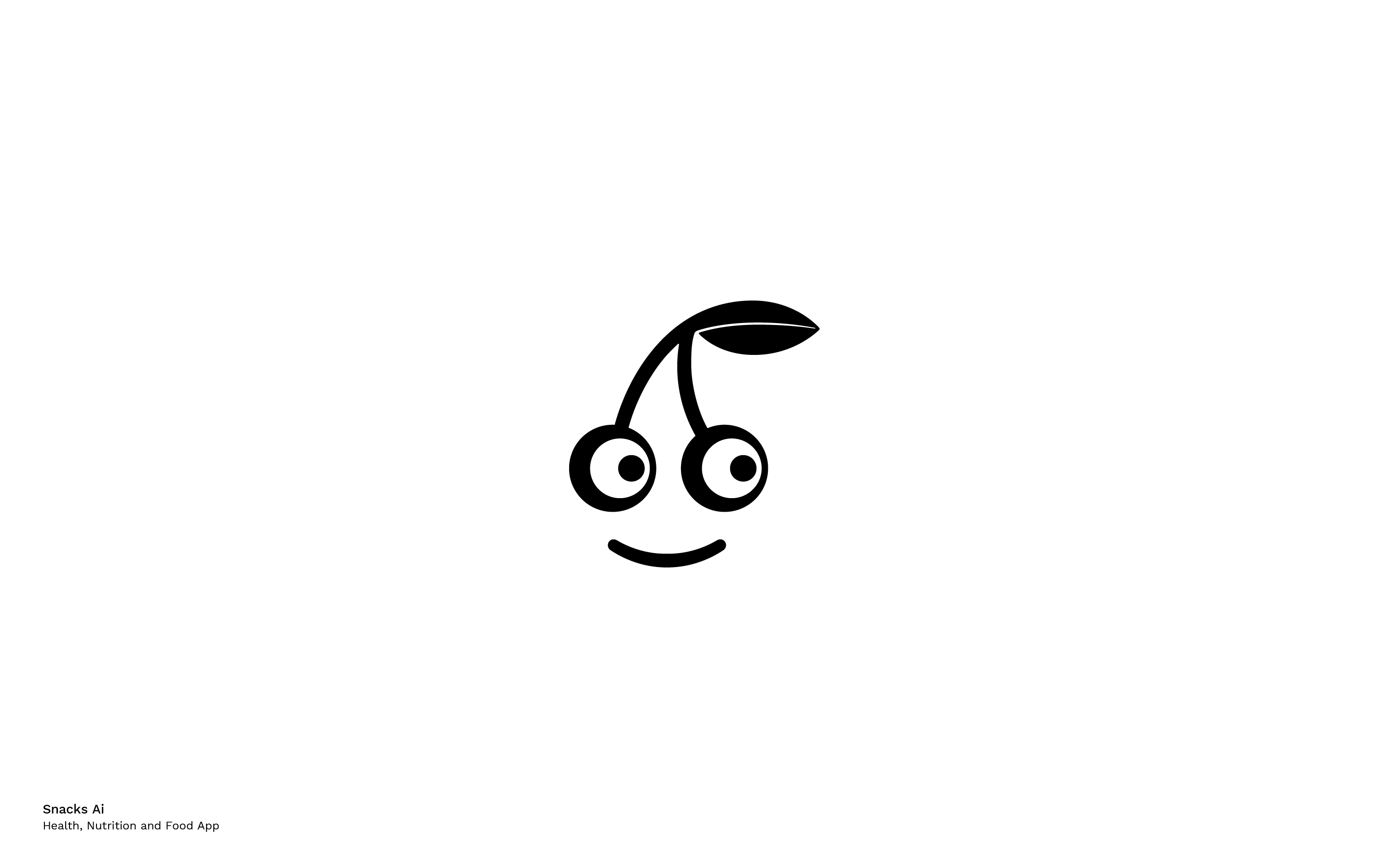cherry mascot smile look happy collection timeless symbols minimalism simplicity logo mihai dolganiuc design
