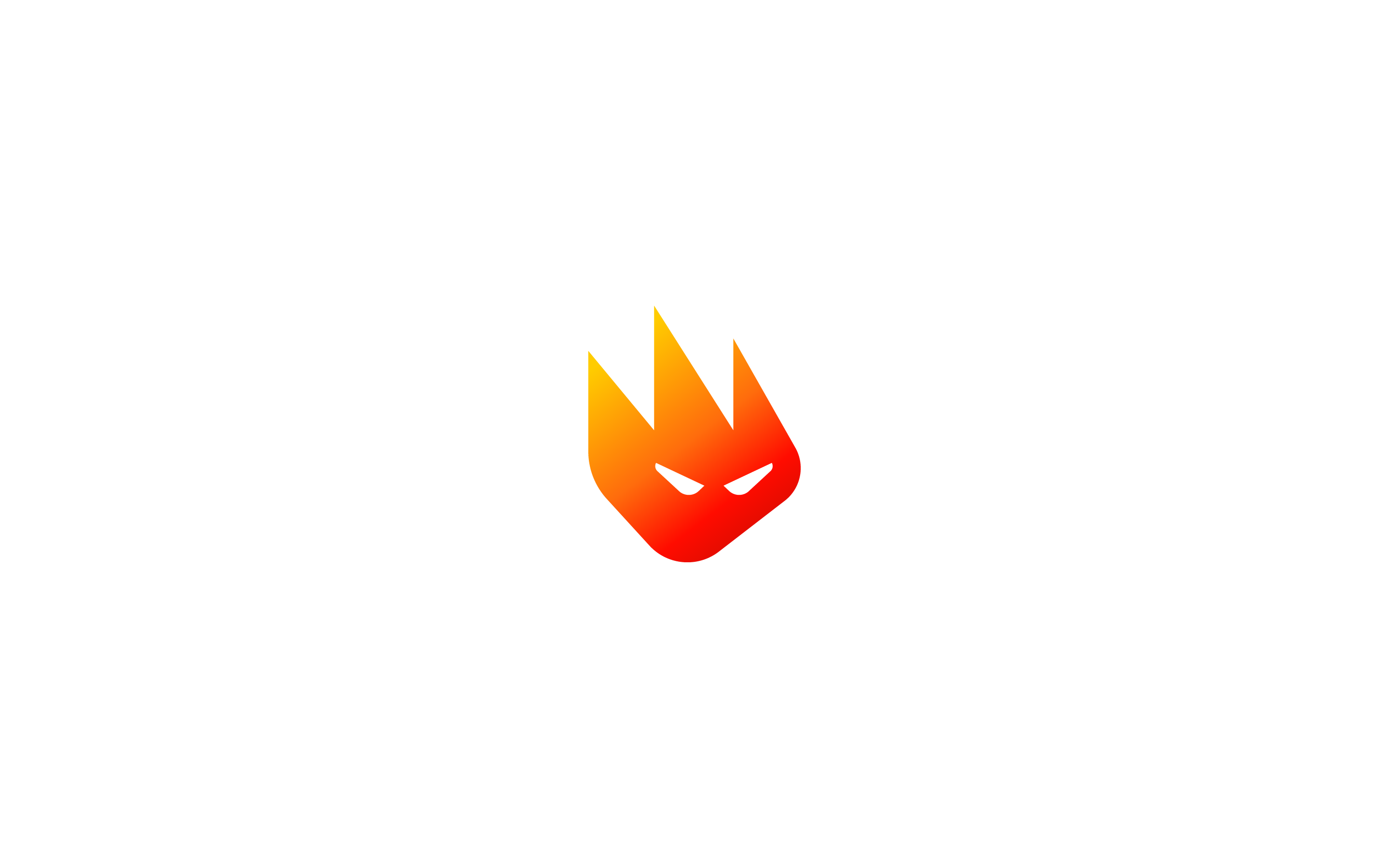 logo design based on a mascot fire flame head modern by mihai dolganiuc design