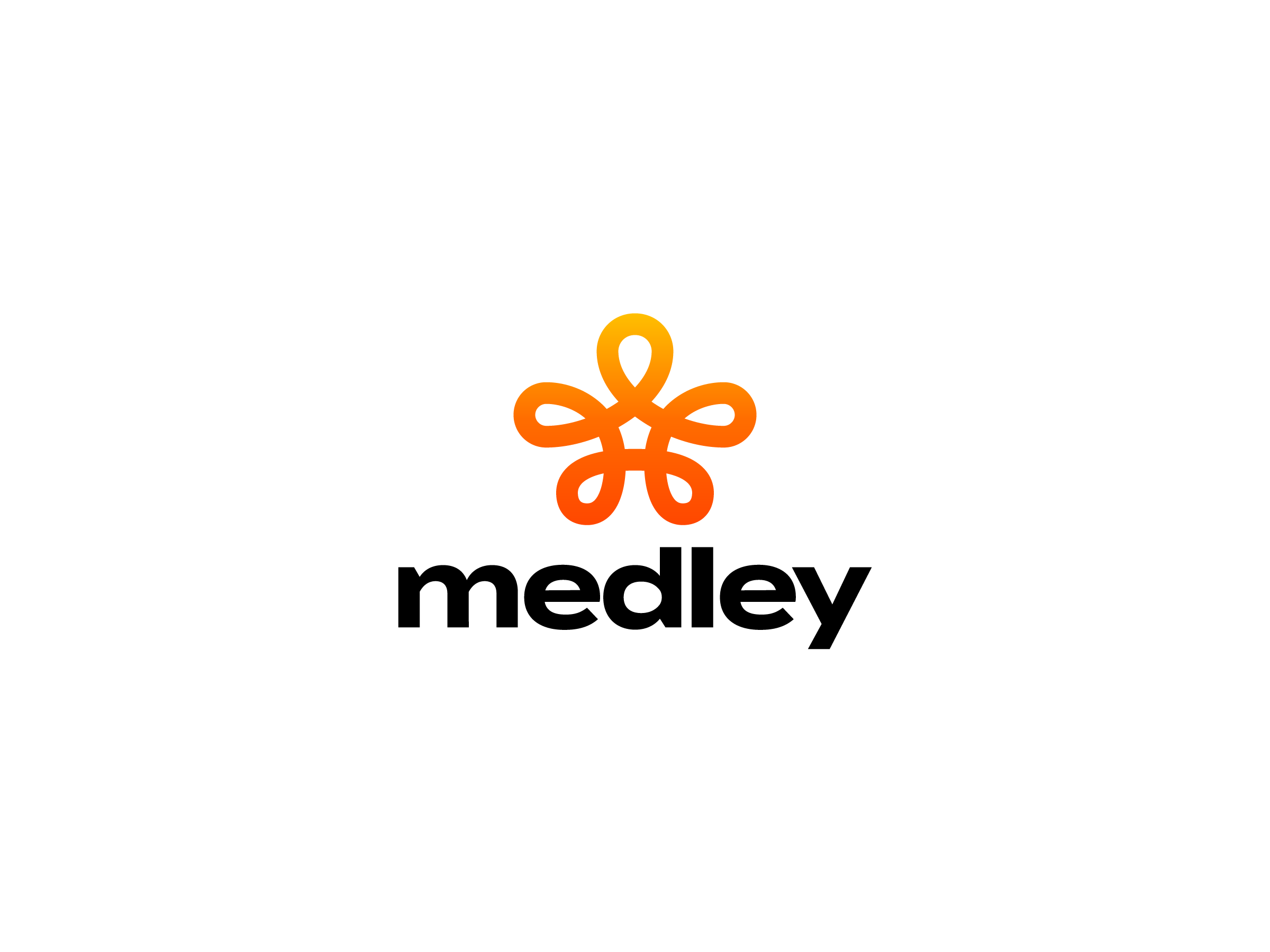 medley star connection team group collection combination marks logo design custom type mihai dolganiuc