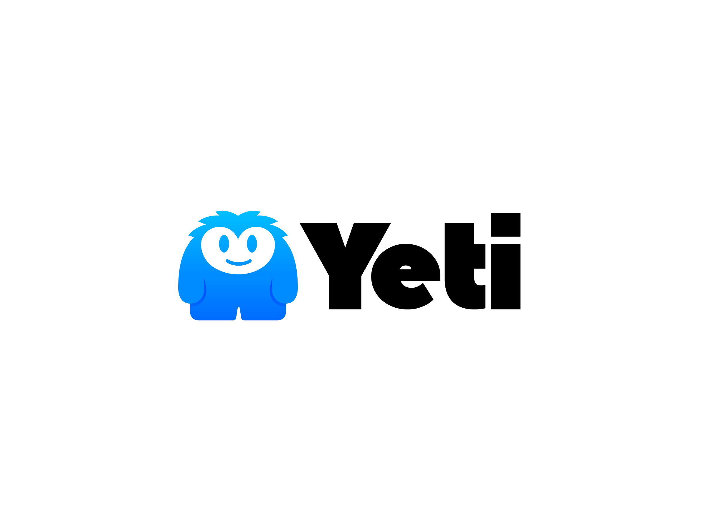 yeti mascot cold monster cute marks logo design custom type mihai dolganiuc