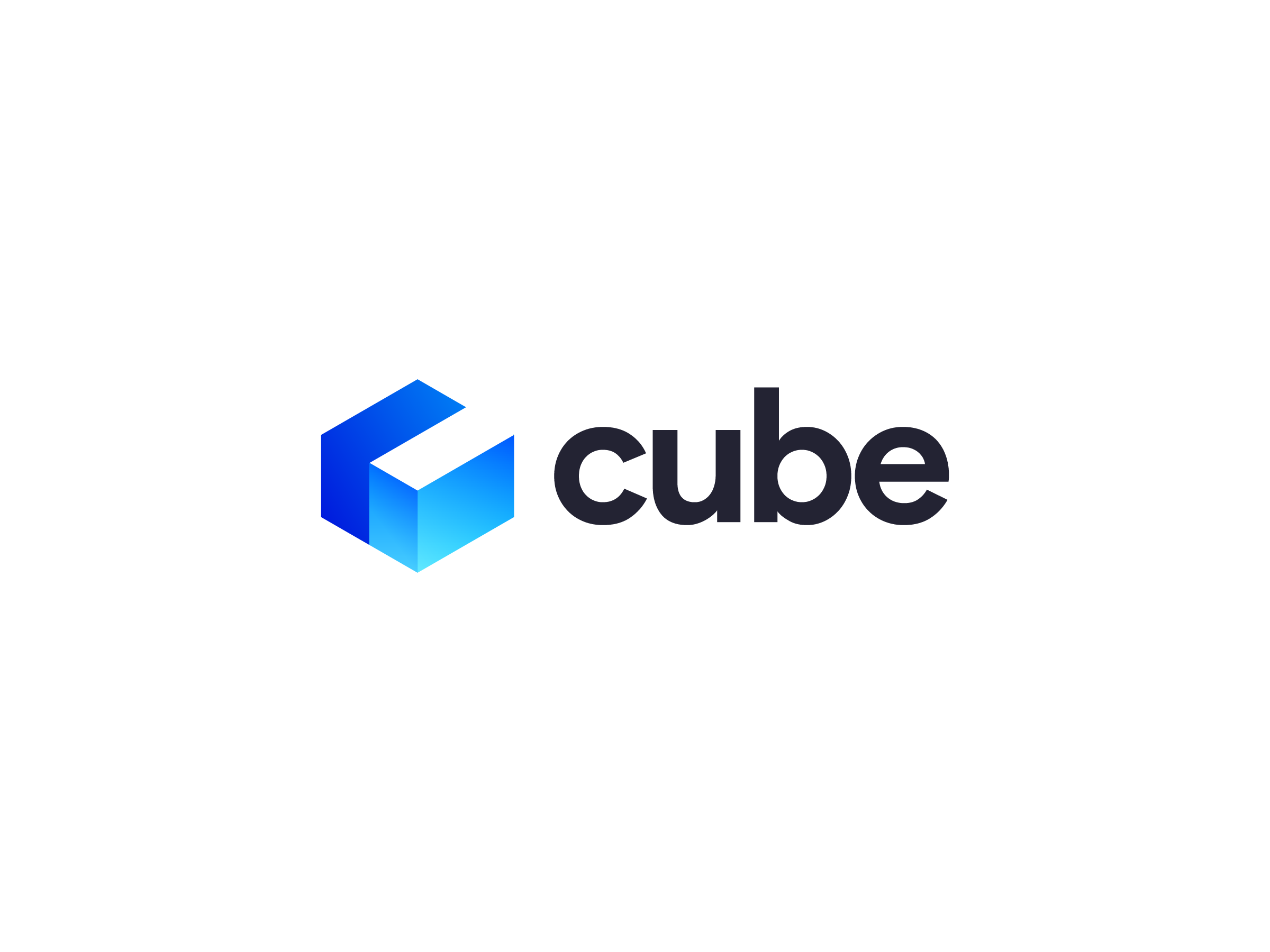 cube agency letter C web3 no code marks logo design custom type mihai dolganiuc