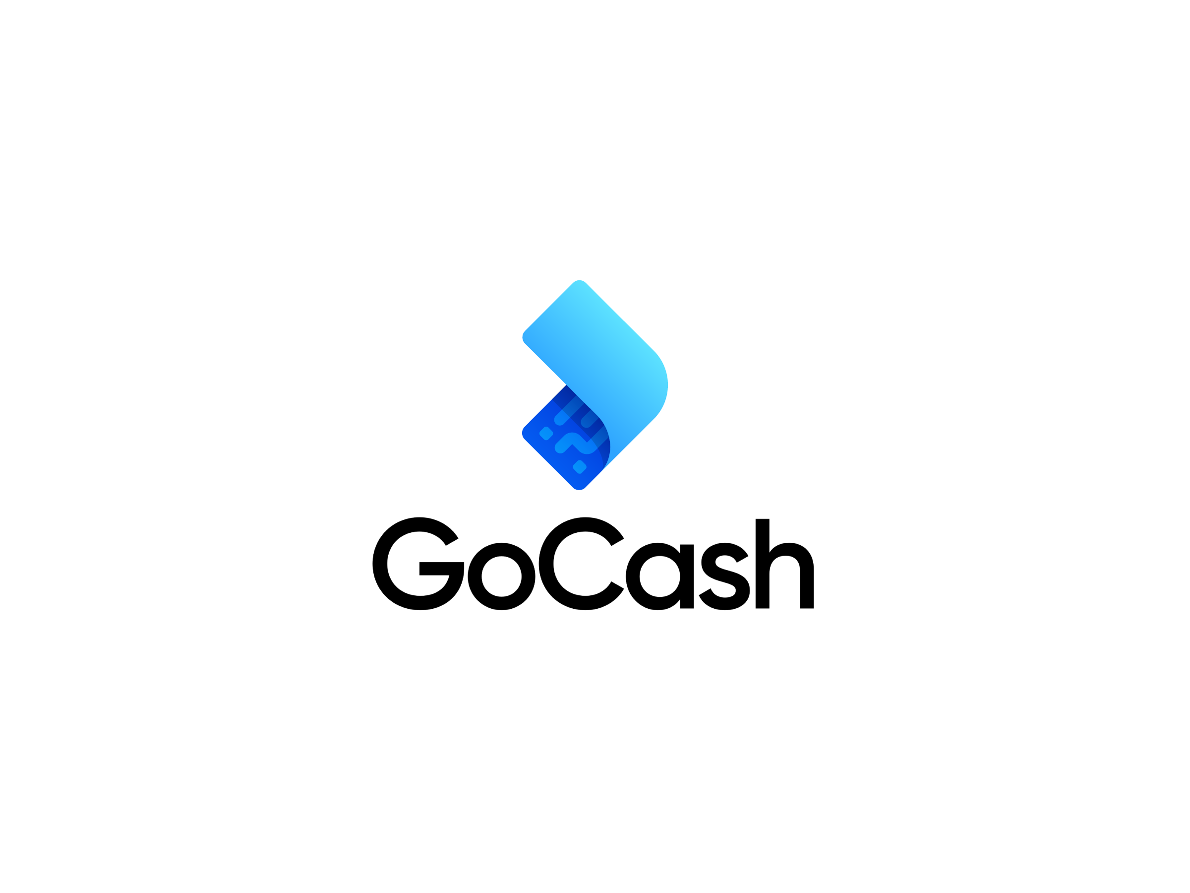 gocash payment system send wallet marks logo design custom type mihai dolganiuc