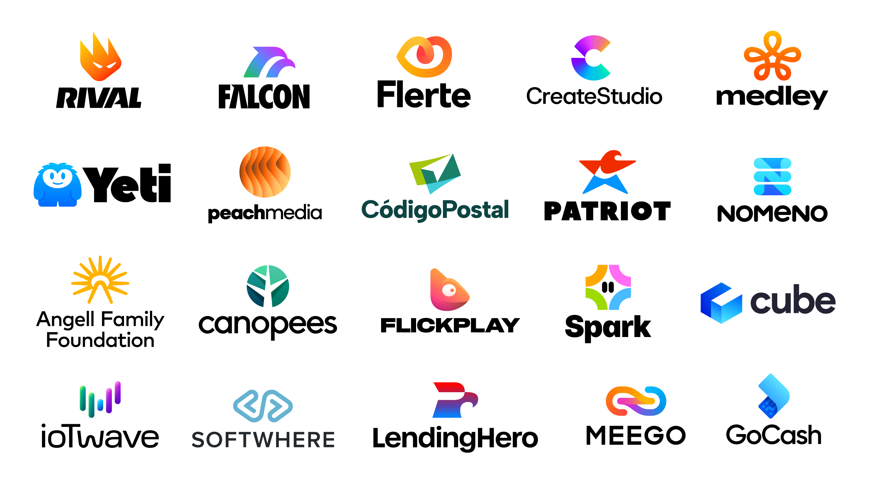 collection marks logo design custom type mihai dolganiuc